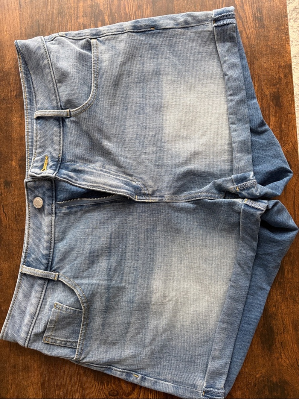 HALARA Light Blue Denim Women's Jean Shorts